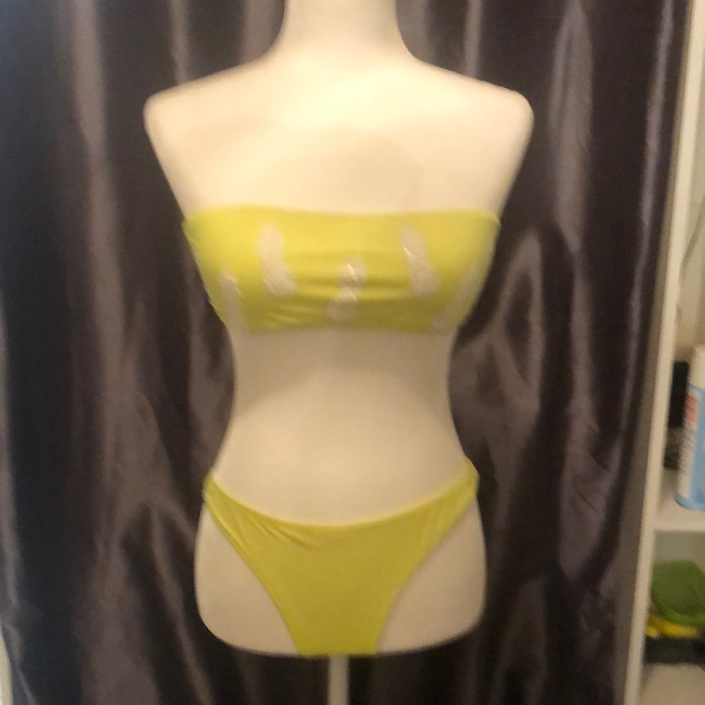 Yellow bikini set